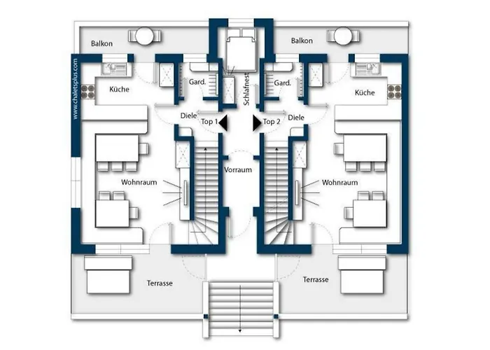 Feriehus Falkensteinalm Friends 1+2 Konigsleiten